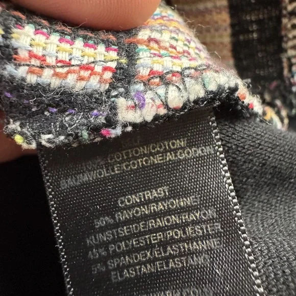 Sunday In Brooklyn Shirt Womens Medium Geometric Patterned Short Sleeve‎ Top - Picture 7 of 12